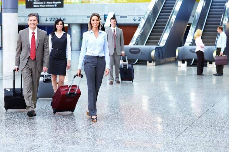 Travelers met by JPMorgan Limousine airport car service